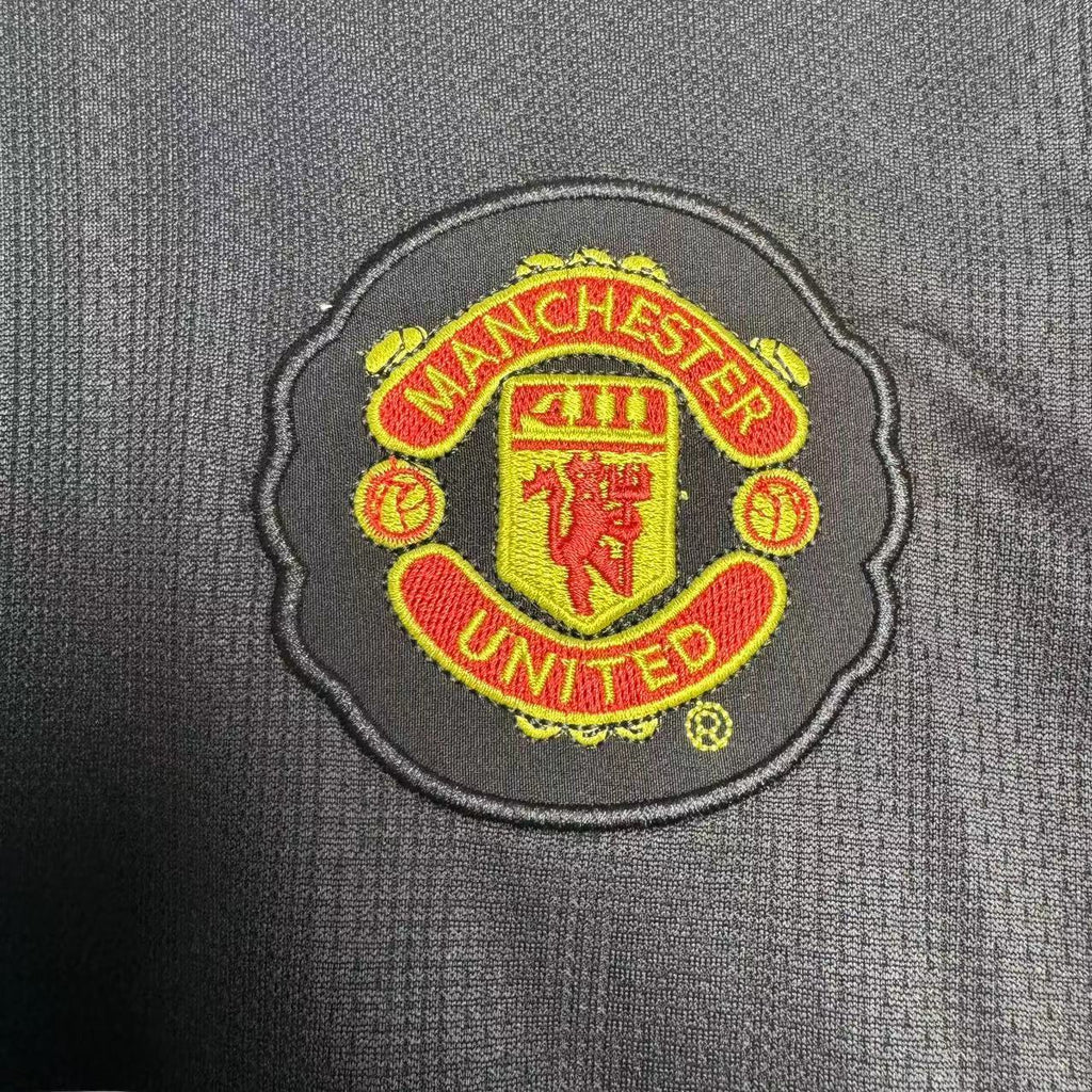Manchester United 2008 Negra Manga Larga