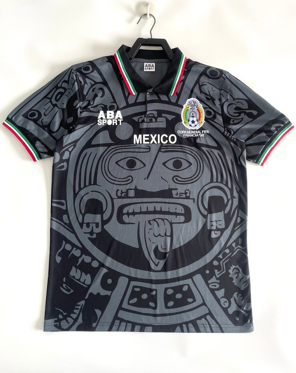 Mexico 1998 Negra Manga Corta - frente