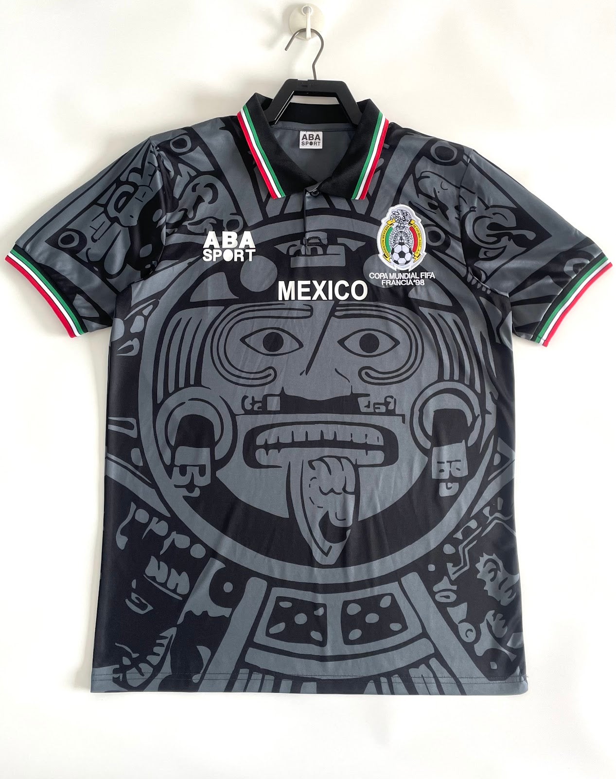Mexico 1998 Negra Manga Corta - frente