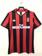 ac milan 1988-89 manga corta