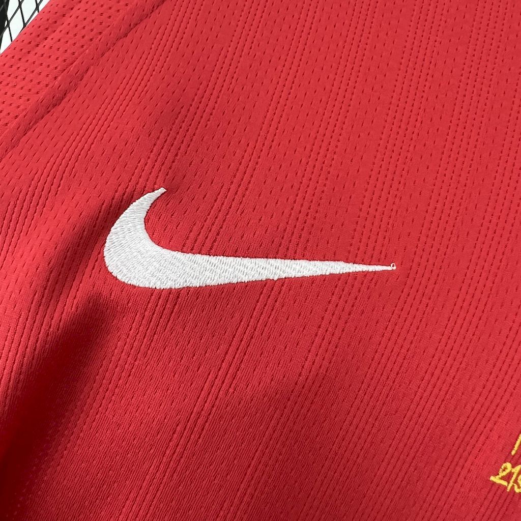 Manchester United 2008 Roja Manga Larga