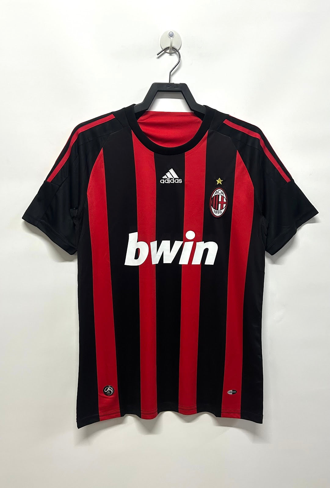 ac milan 2008-09 manga corta
