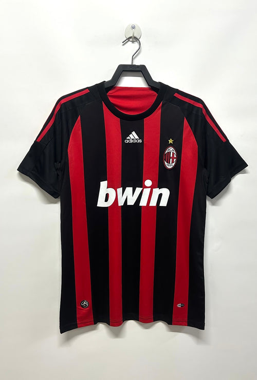 ac milan 2008-09 manga corta