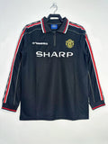 manchester united 1998-99 manga larga
