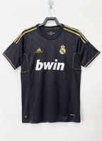 Real Madrid 2011-12 Negra Manga Corta - espalda