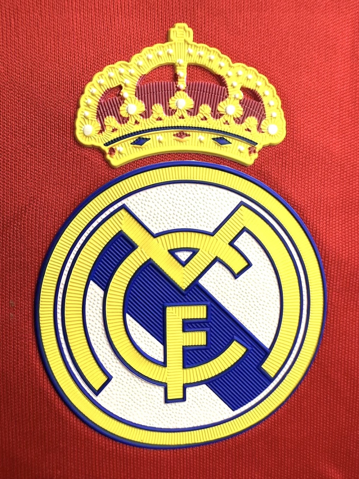 Real Madrid 2011-12 Roja Manga Larga - detalle 2