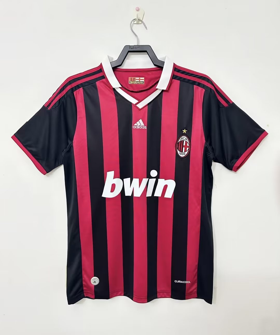 ac milan 2009-10 manga corta