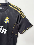 Real Madrid 2011-12 Negra Manga Corta - detalle 3