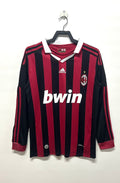 ac milan 2009-10 manga larga