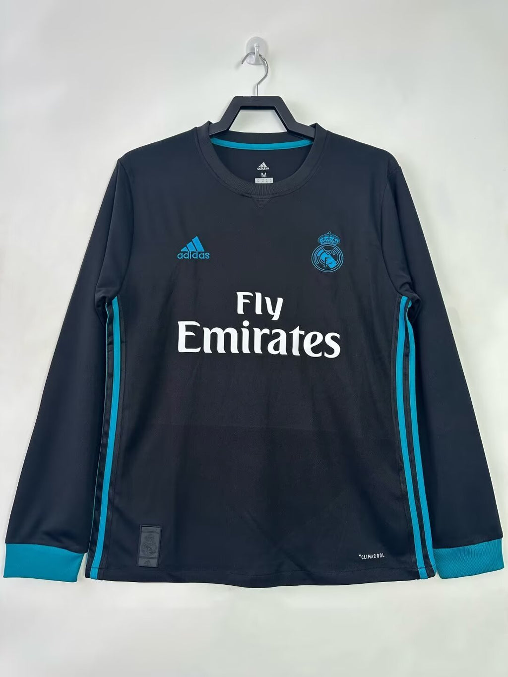 real madrid 2017-18 3er kit manga larga