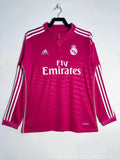 real madrid 2014-15 visita manga larga
