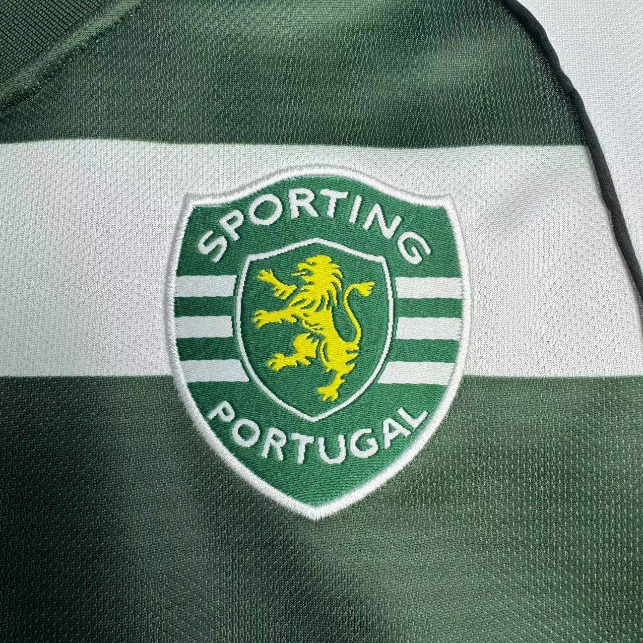 sporting lisboa local 2001-03 manga corta