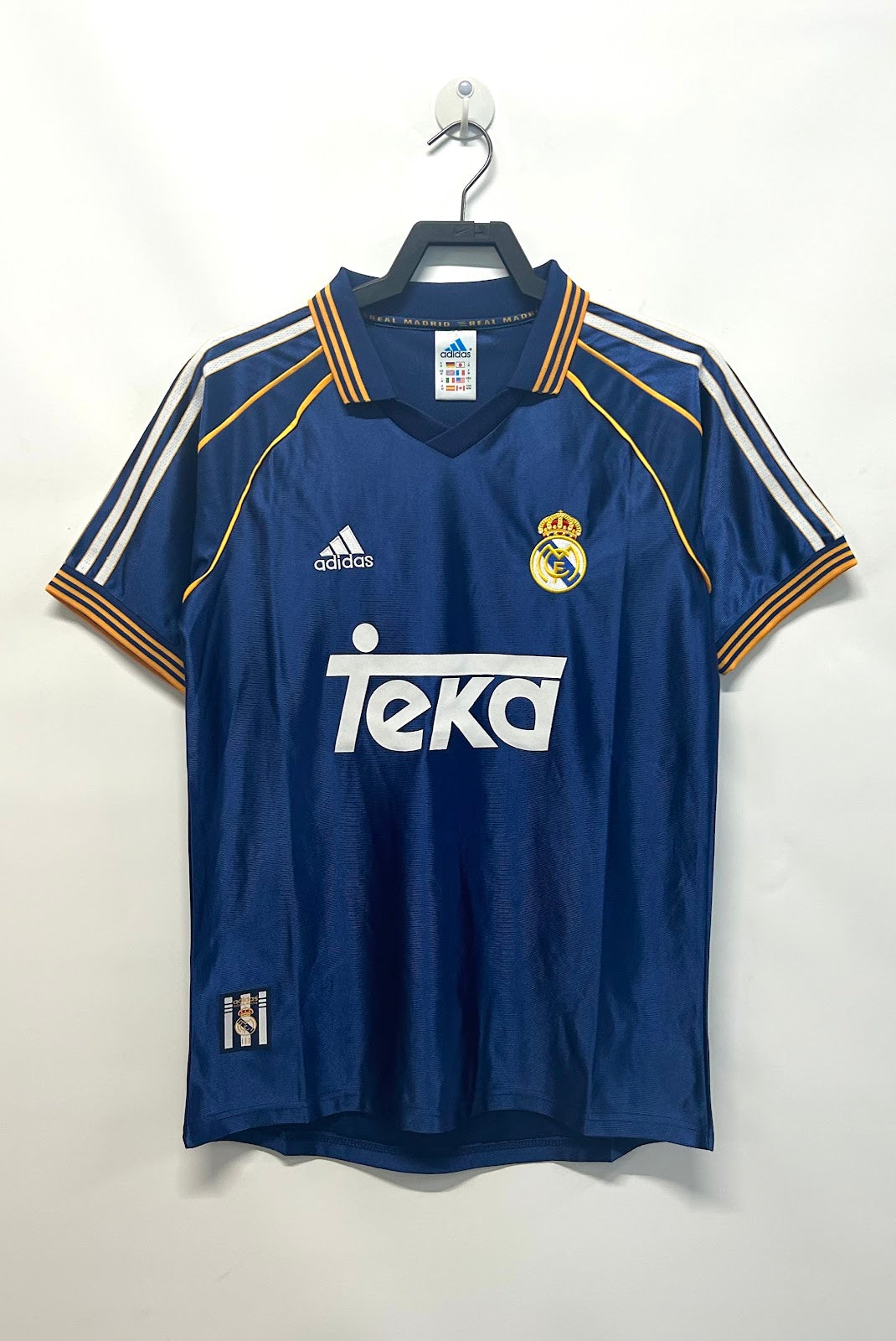 real madrid 1999:00 visita manga corta