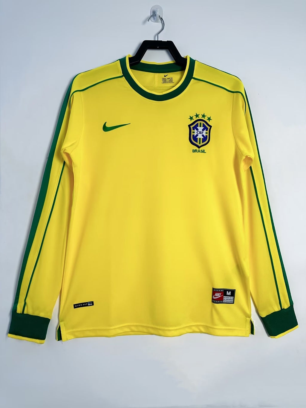 brasil 1998 manga larga
