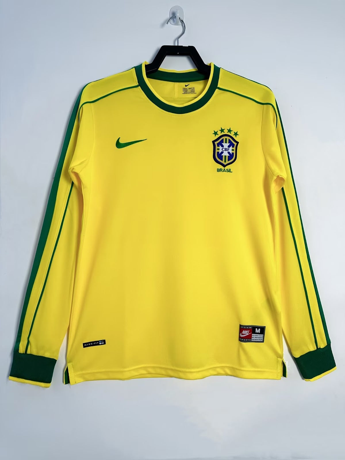 brasil 1998 manga larga