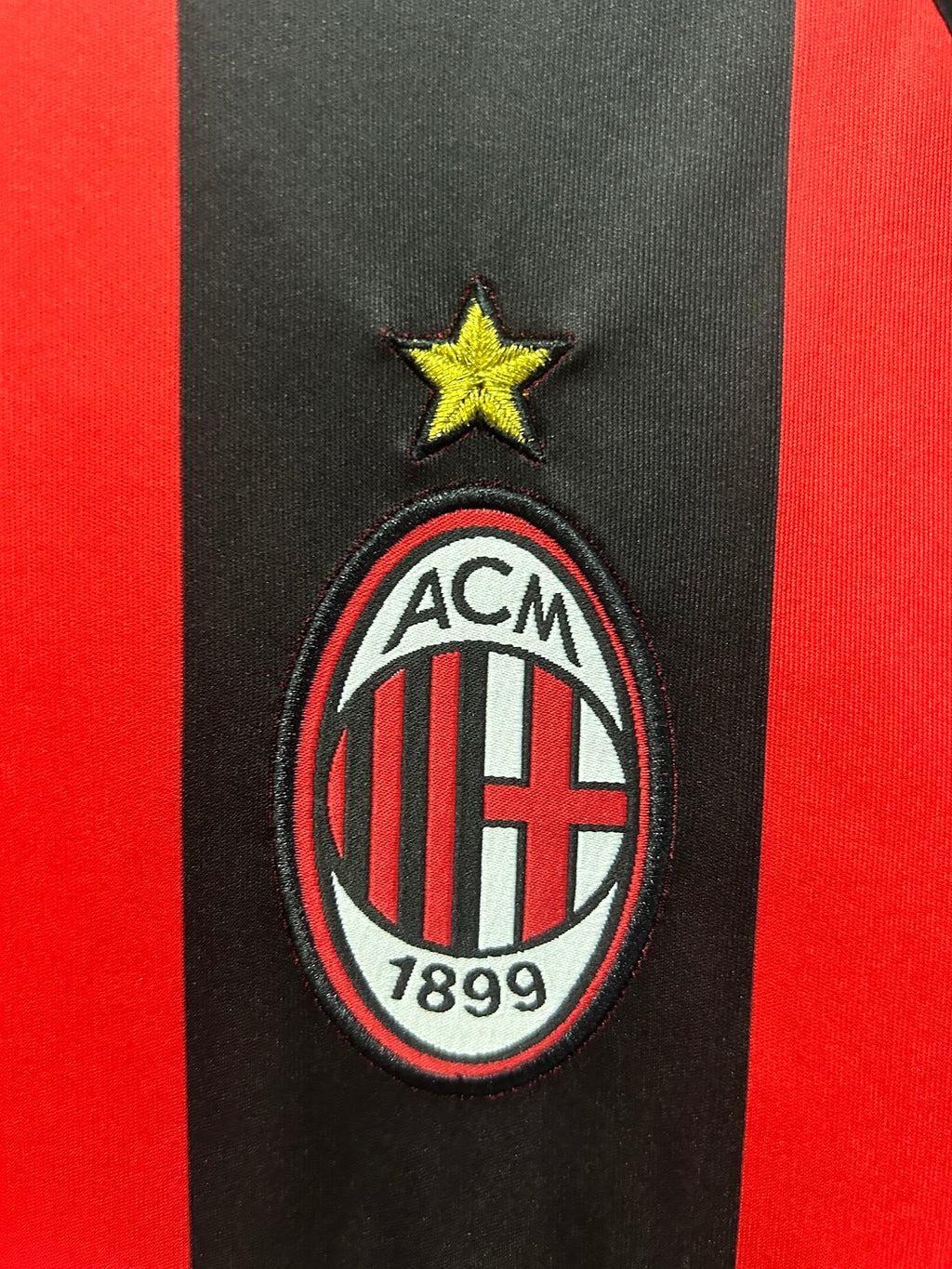 ac milan 2008-09 manga corta