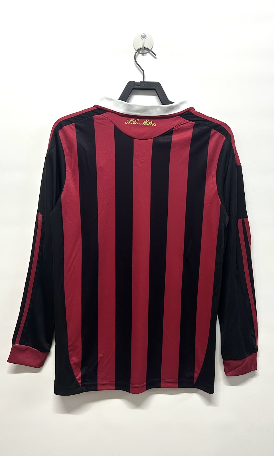 ac milan 2009-10 manga larga