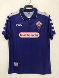 Fiorentina 1998-99 local manga corta
