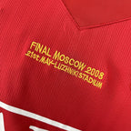Manchester United 2008 Roja Manga Larga