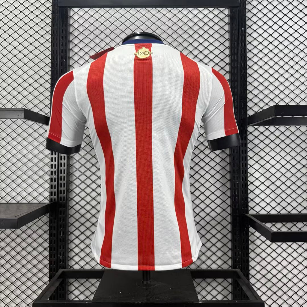 chivas 120th aniversario manga corta