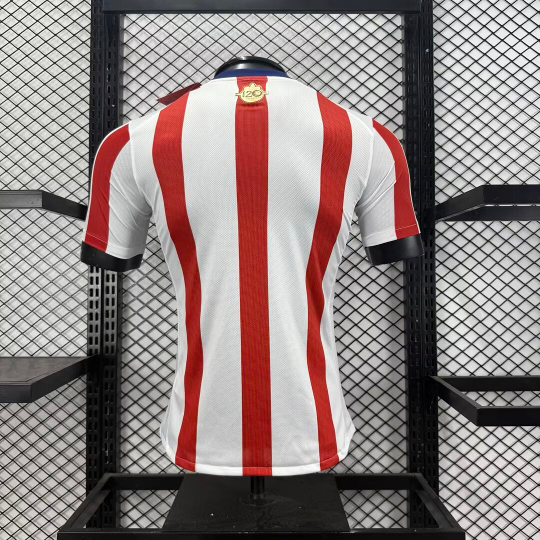 chivas 120th aniversario manga corta