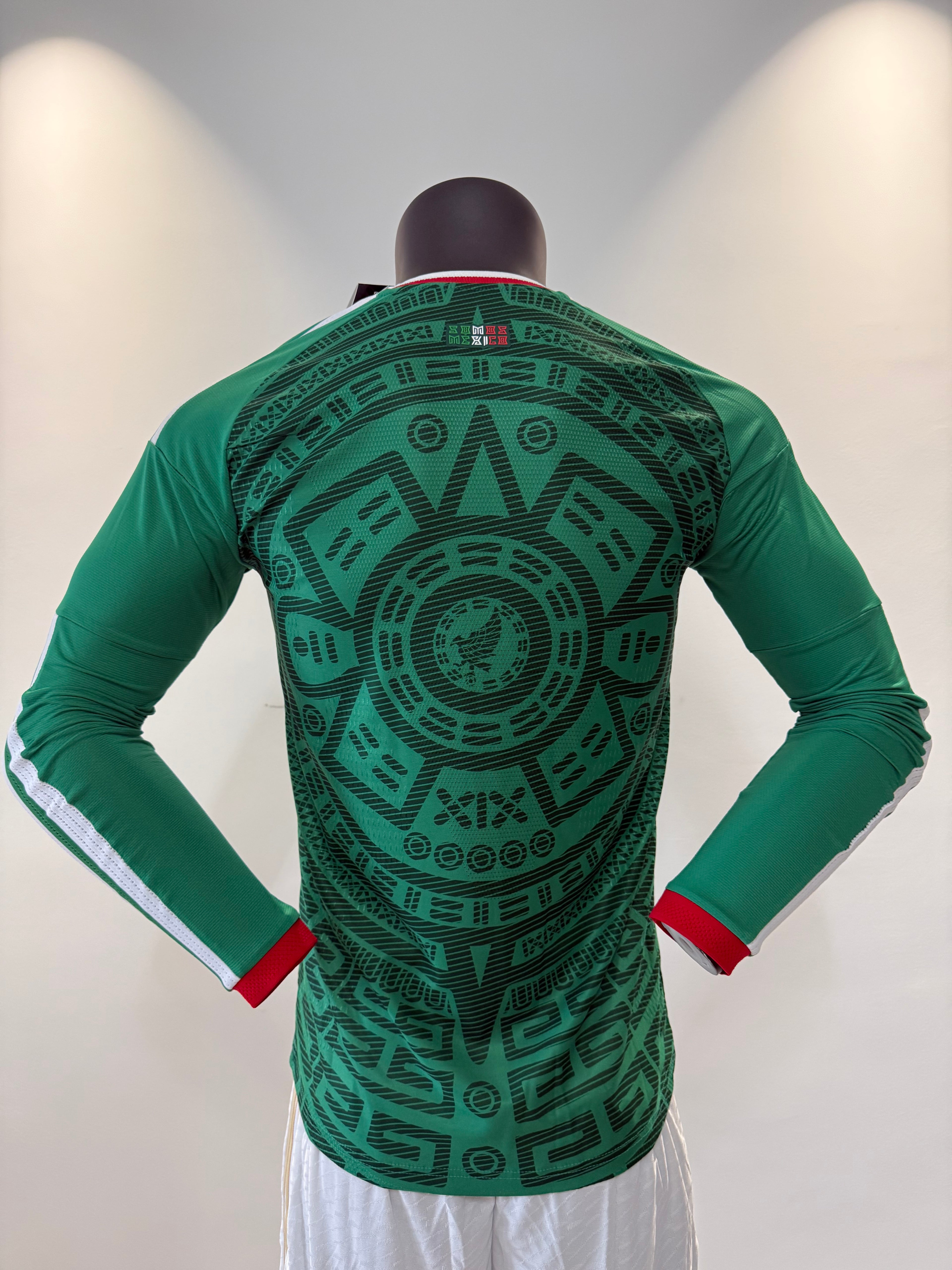 Mexico Verde Mundial 2026 Manga Larga