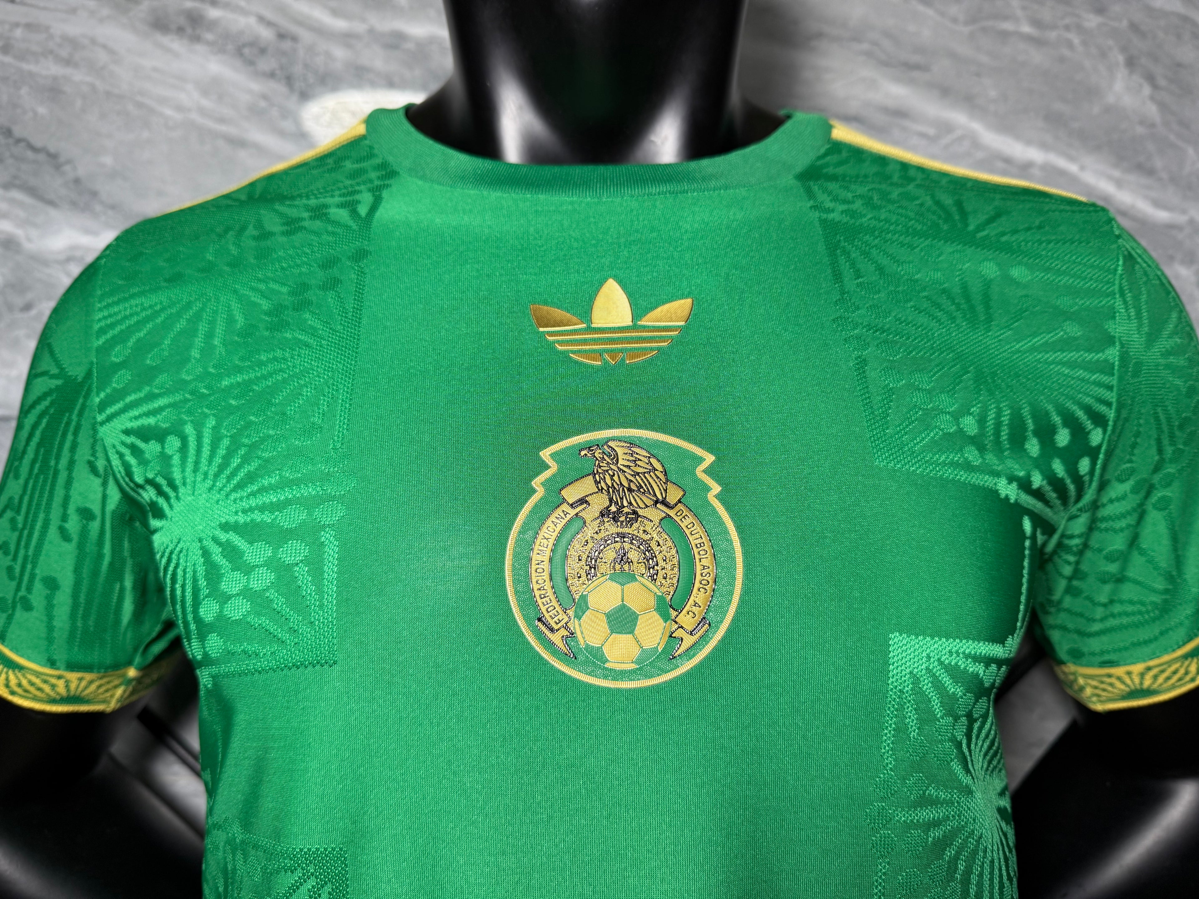 Mexico de Oro 2025 Verde Logo Antiguo