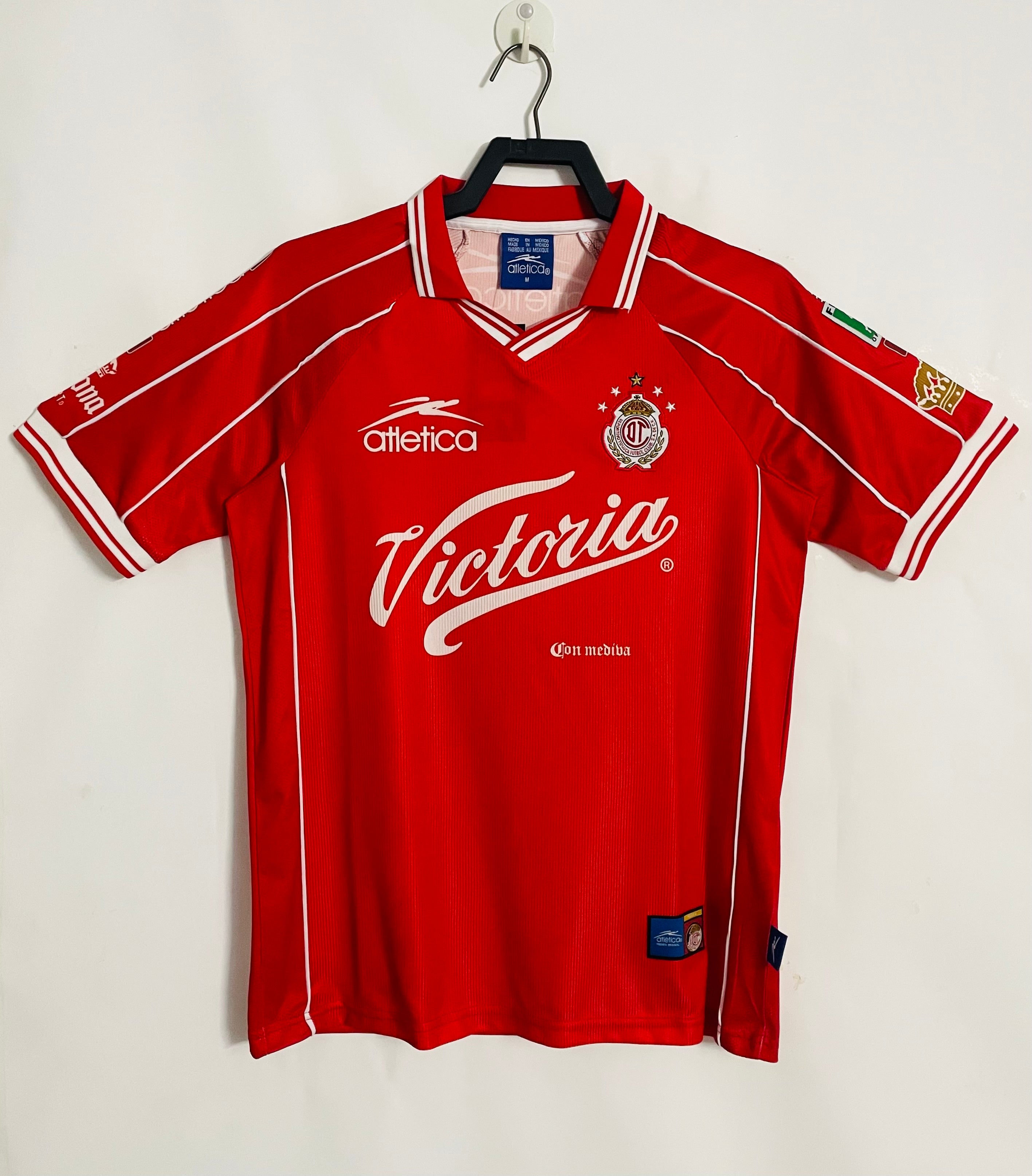 Toluca 1990 Manga Corta