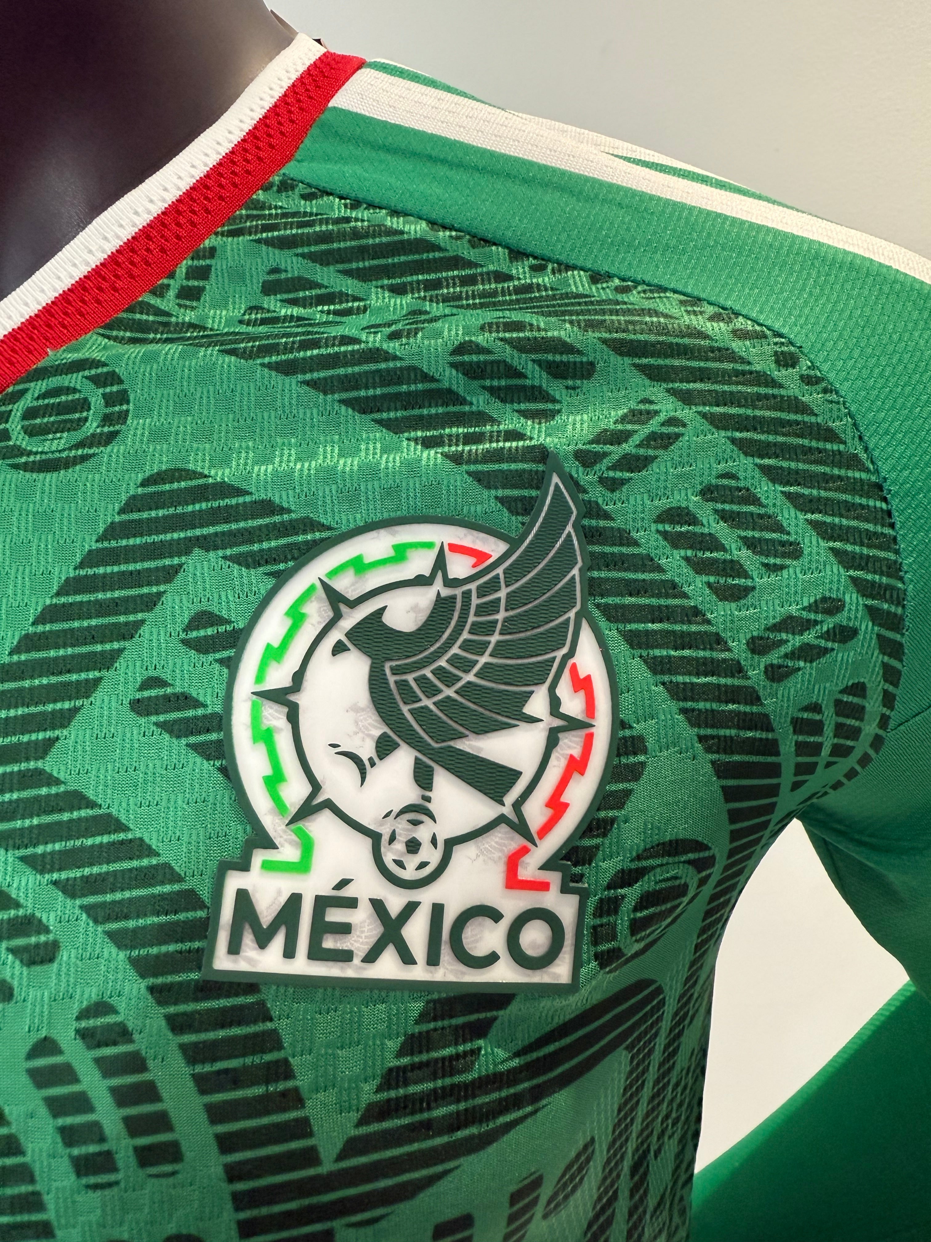 Mexico Verde Mundial 2026 Manga Larga