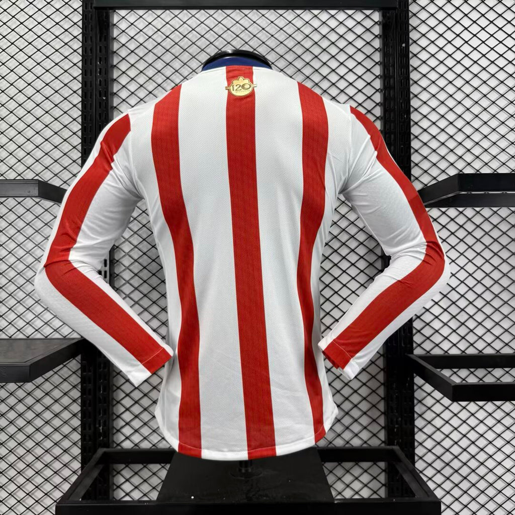 chivas 120th aniversario manga larga
