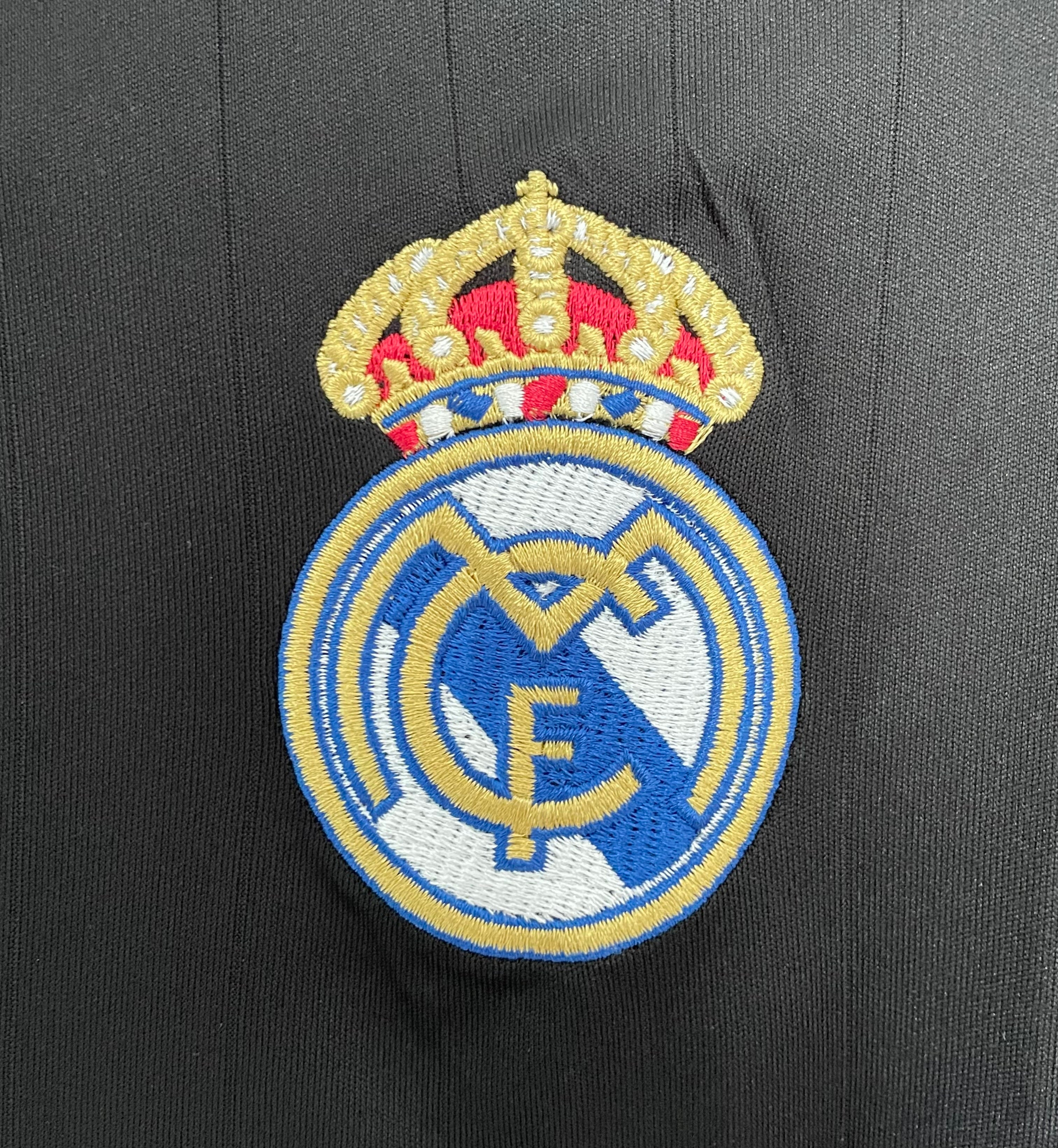 Real Madrid 2006 Negra Manga Larga