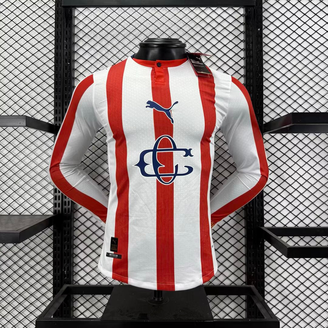 chivas 120th aniversario manga larga