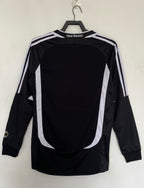 Real Madrid 2006 Negra Manga Larga