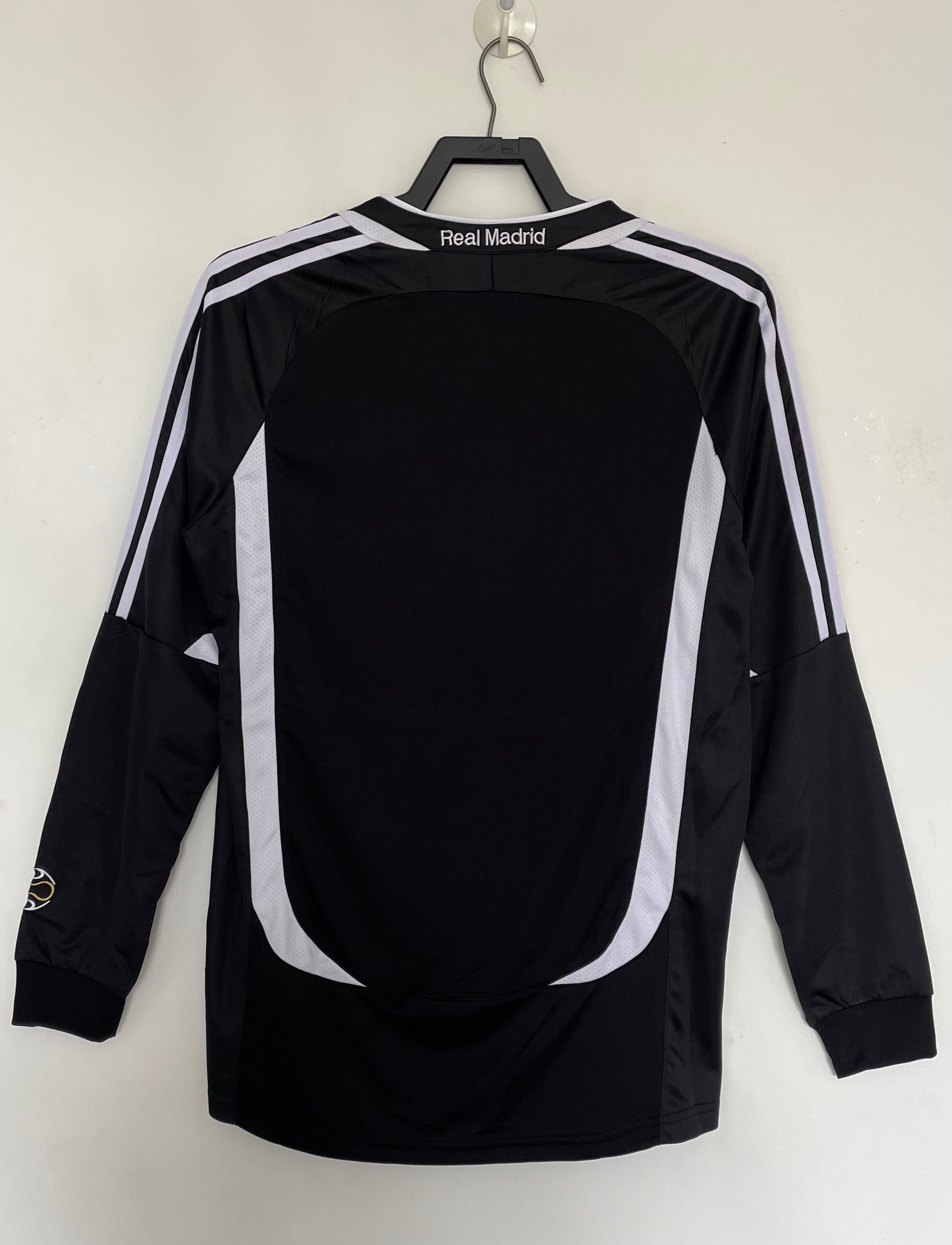 Real Madrid 2006 Negra Manga Larga