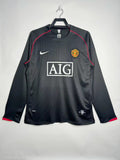 Manchester United 2008 Negra Manga Larga