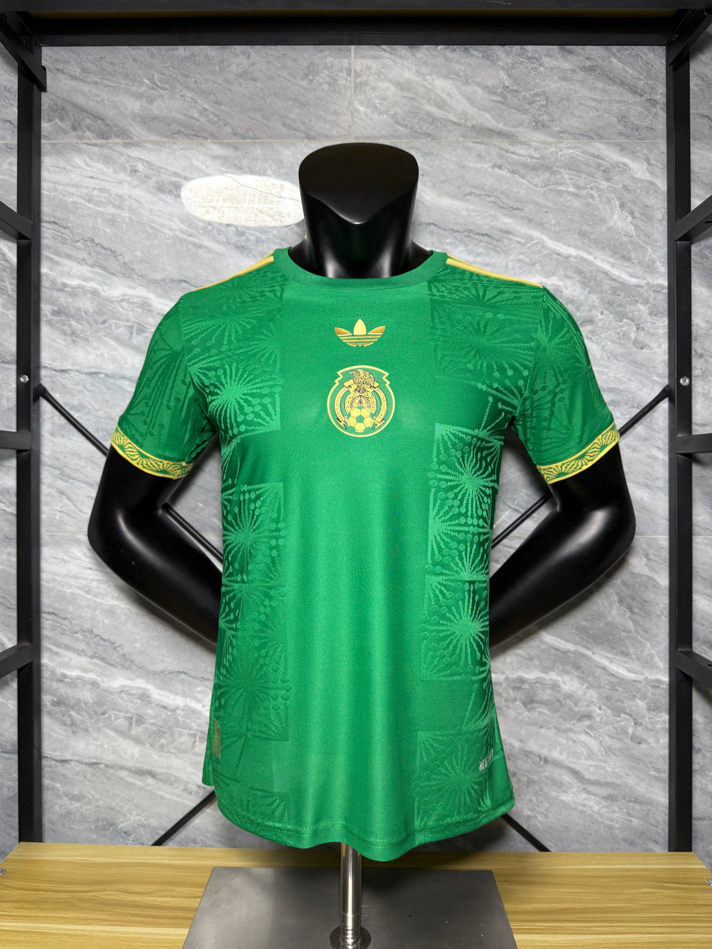 Mexico de Oro 2025 Verde Logo Antiguo