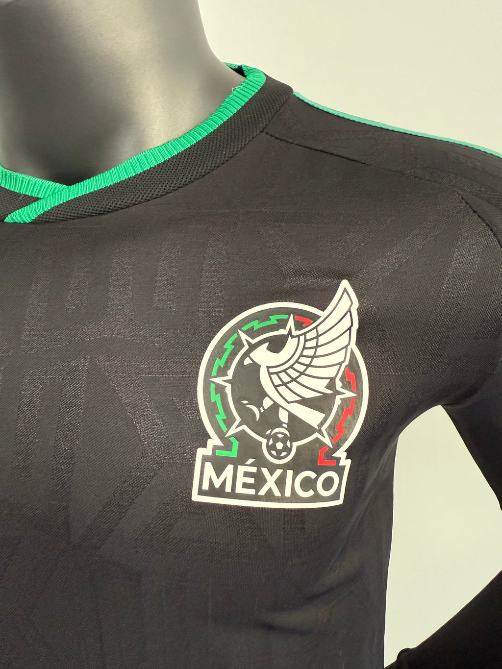 Mexico Negra Mundial 2026 Manga Larga