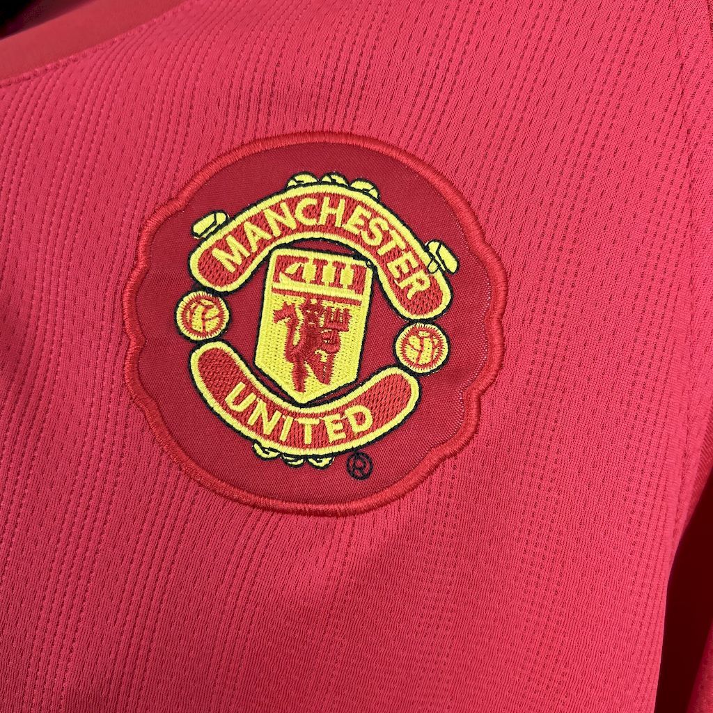 Manchester United 2008 Roja Manga Larga