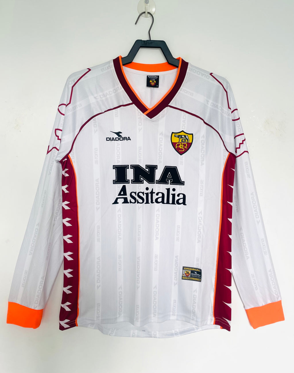 Roma 1999 Blanca Manga Larga