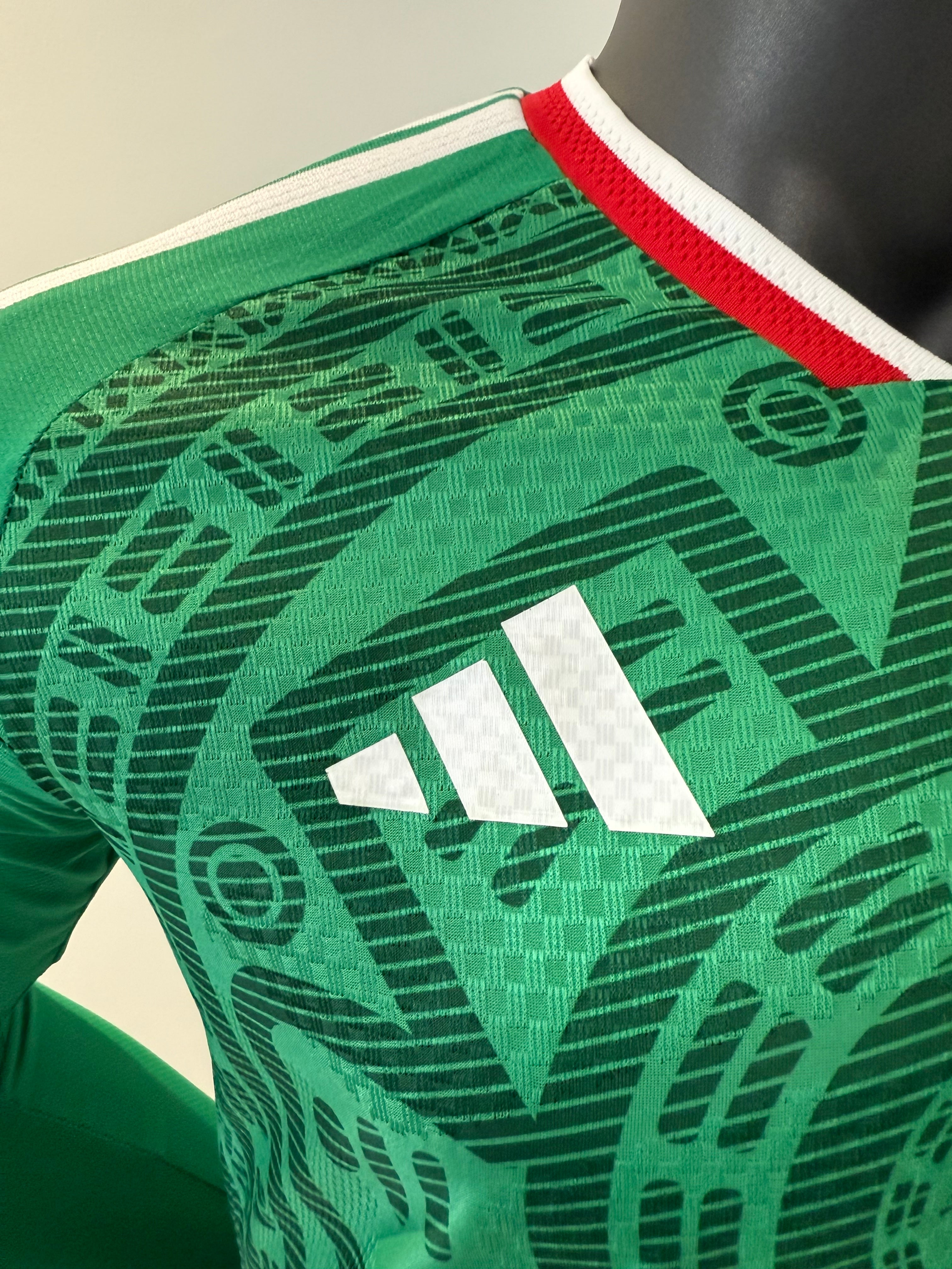 Mexico Verde Mundial 2026 Manga Larga