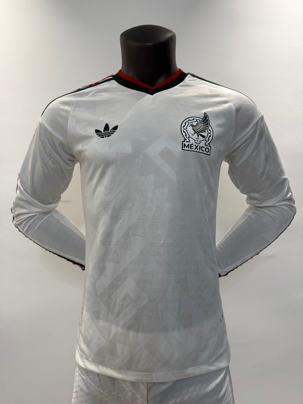 Mexico Blanca Mundial 2026 Manga Larga